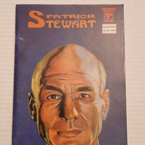 Patrick Stewart: The Unauthorized Biography #1A (1992) Celebrity Books, Herrera